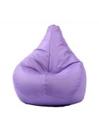 Pufrelax Fotoliu beanbag pentru copii 4-14 ani nirvana light panama mov umplut cu perle polistiren