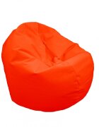 Pufrelax Fotoliu beanbag ralaxo teteron orange neon umplut cu perle polistiren