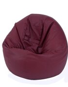 Pufrelax Fotoliu beanbag relaxo plum umplut cu perle polistiren