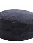 Pufrelax Fotoliu king size xl dusty blue umplut cu fulgi de burete memory mix