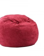 Pufrelax Fotoliu king size xl sour cherry gama premium rustic mare umplut cu fulgi de burete memory mix