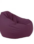 Pufrelax Fotoliu mediu nirvana grande plum umplut cu perle polistiren beanbag marca