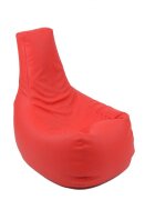Pufrelax Fotoliu mediu sunlounger evo intense red umplut cu perle polistiren marca