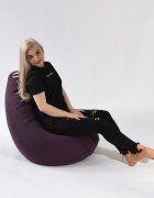 Pufrelax Fotoliu mic copii 4-14 ani nirvana light fancy purple husa detasabila umplut cu perle polistiren