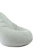 Pufrelax Fotoliu mic copii 4-14 ani nirvana light light mint husa detasabila umplut cu perle polistiren