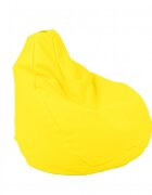 Pufrelax Fotoliu mic copii 4-14 ani nirvana light teteron Yellow quince husa detasabila umplut cu perle polistiren