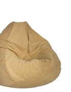 Pufrelax Fotoliu nirvana gigant light olive cu husa detasabila textila umplut cu perle polistiren