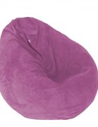Pufrelax Fotoliu nirvana gigant pink gama diamond cu husa detasabila textila umplut cu perle polistiren