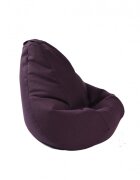 Pufrelax Fotoliu nirvana hobbit fancy purple cu husa detasabila textila umplut cu perle polistiren