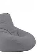 Pufrelax Fotoliu Nirvana Hobbit Grey Gama Premium umplut cu perle polistiren