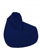 Pufrelax Fotoliu nirvana hobbit panama indigo umplut cu perle polistiren