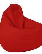 Pufrelax Fotoliu nirvana Hobbit teteron red umplut cu perle polistiren