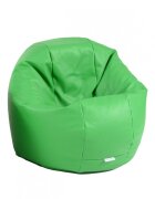 Pufrelax Fotoliu pentru copii 2-14 ani relaxo verde umplut cu perle polistiren marca