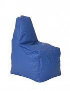 Pufrelax Fotoliu pentru copii 2-8 ani sunlounger junior blue umplut cu perle polistiren marca