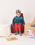 Pufrelax Fotoliu pentru copii 2-8 ani sunlounger junior wine marca