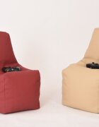 Pufrelax Fotoliu pentru copii 2-8 ani sunlounger junior wine marca