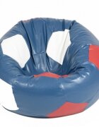 Pufrelax Fotoliu pentru copii 3-10 ani minge telstar junior france umplut cu perle polistiren marca