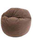 Pufrelax Fotoliu puf pentru copii 5-16 ani matusalem brown muffin umplut cu fulgi de burete memory mix
