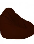 Pufrelax Fotoliu puf tip sac nirvana grande teteron chocolatte umplut cu perle polistiren