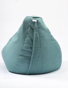 Pufrelax Fotoliu puf tip sac nirvana hobbit mediu puddle gama premium textil umplut cu perle polistiren