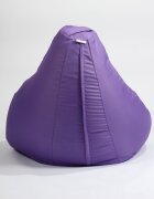 Pufrelax Fotoliu puf tip sac nirvana hobbit panama mov pretabil si la exterior umplut cu perle polistiren
