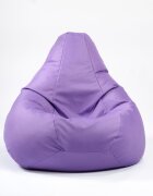 Pufrelax Fotoliu puf tip sac nirvana hobbit panama mov pretabil si la exterior umplut cu perle polistiren