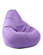 Pufrelax Fotoliu puf tip sac nirvana hobbit panama mov pretabil si la exterior umplut cu perle polistiren