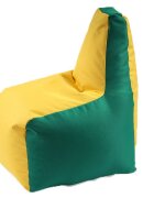 Pufrelax Fotoliu puf tip scaun pentru copii 2-8 ani sunlounger junior panama nature umplut cu perle polistiren