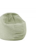 Pufrelax Fotoliu relaxo light olive cu husa detasabila textila umplut cu perle polistiren