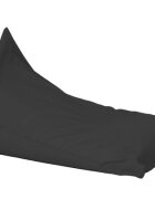 Pufrelax Fotoliu sac kudos teteron black pretabil si la exterior umplut cu perle polistiren