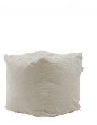 Pufrelax Fotoliu taburet cub xl gama premium rainy day cu husa detasabila textila umplut cu perle polistiren