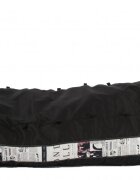 Pufrelax Fotoliu Yoga XL Teteron Black pretabil si la exterior umplut cu fulgi de burete memory mix