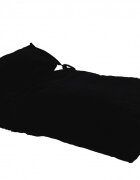 Pufrelax Fotoliu Yoga XL Teteron Black pretabil si la exterior umplut cu fulgi de burete memory mix