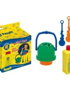 Pustefix Bubble Toys Jucarie baloane de sapun galetusa cu 3 inele si 250 ml solutie