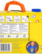 Pustefix Bubble Toys Mega galetusa cu 3 inele mari si 1l solutie baloane de sapun