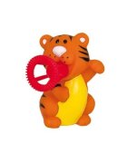 Pustefix Bubble Toys Set baloane de sapun Bubbelix 5 figurine vesele mini animale safari