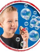 Pustefix Bubble Toys Set baloane de sapun Bubbelix 5 figurine vesele mini animale safari