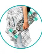 QKids Skateboard copii Galaxy Industrial