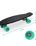 QKids Skateboard copii Galaxy Industrial