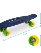 QKids Skateboard copii Galaxy Lemon