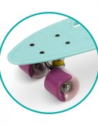 QKids Skateboard copii Galaxy Light Blue