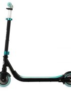 QKids Trotineta copii Bro green ghidon reglabil pliabila platforma antiderapanta greutate suportata 40 kg varsta 3 ani+