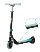 QKids Trotineta copii Bro green ghidon reglabil pliabila platforma antiderapanta greutate suportata 40 kg varsta 3 ani+