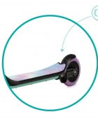 QKids Trotineta copii Bro pastel ghidon reglabil pliabila platforma antiderapanta greutate suportata 40 kg varsta 3 ani+