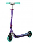 QKids Trotineta copii Bro purple ghidon reglabil pliabila platforma antiderapanta greutate suportata 40 kg varsta 3 ani+