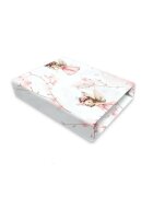 Qmini Cearceaf cu elastic pentru patut co-sleeper Aurora 76x43 cm fairy pink
