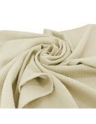 Qmini Lenjerie patut cu 3 piese Aurora Warm Beige pentru co-sleeper din muselina dubla material certificat Oeko Tex Standard 100