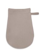 Qmini Manusa de baie Mocha 12x21 cm tricot termo-terry din bambus