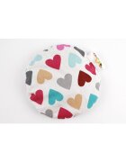 Qmini Pernuta anticolici umpluta cu samburi de cirese Pastel Hearts