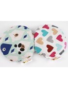 Qmini Pernuta anticolici umpluta cu samburi de cirese Pastel Hearts